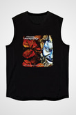 Dark Tranquillity Baskılı Unisex Siyah Kolsuz Tişört