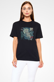 Dark Tranquillity Baskılı Unisex Siyah Tişört