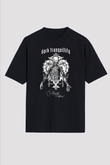 Dark Tranquillity Siyah Unisex Oversize Tişört T-Shirt
