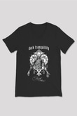 Dark Tranquillity Siyah Unisex V Yaka Tişört T-Shirt