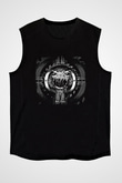 Darkthrone Baskılı Unisex Siyah Kolsuz Tişört