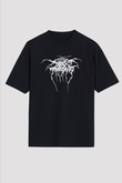 Darkthrone Siyah Unisex Oversize Tişört T-Shirt