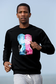 Darling İn The Franxx Baskılı Unisex Siyah Sweatshirt