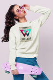 Dash Berlin Beyaz Unisex Sweatshirt