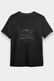 Datsik Baskılı Unisex Siyah Tişört