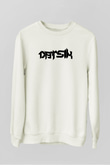 Datsik Beyaz Unisex Sweatshirt