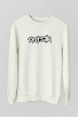 Datsik Beyaz Unisex Sweatshirt