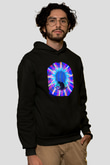 Datsik Siyah Unisex Kapüşonlu Sweatshirt