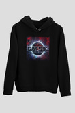 Datsik Siyah Unisex Kapüşonlu Sweatshirt