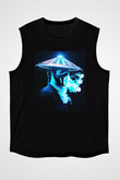 Datsik Siyah Unisex Kolsuz Tişört