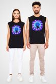 Datsik Siyah Unisex Kolsuz Tişört