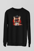 Datsik Siyah Unisex Sweatshirt