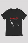 Datsik Siyah Unisex V Yaka Tişört