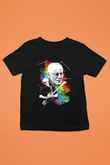 David Gilmour Baskılı Unisex Siyah Çocuk Tişört - Tshirt