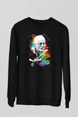 David Gilmour Baskılı Unisex Siyah Sweatshirt