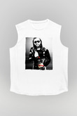 David Guetta Beyaz Unisex Kolsuz Tişört