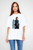 David Guetta Beyaz Unisex Tişört T-Shirt - TişörtFabrikası