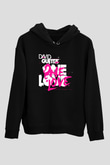 David Guetta Siyah Unisex Hoodie