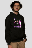 David Guetta Siyah Unisex Hoodie