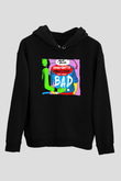 David Guetta Siyah Unisex Kapüşonlu Sweatshirt