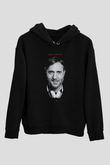 David Guetta Siyah Unisex Kapüşonlu Sweatshirt