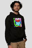 David Guetta Siyah Unisex Kapüşonlu Sweatshirt