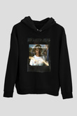 David Guetta Siyah Unisex Kapüşonlu Sweatshirt