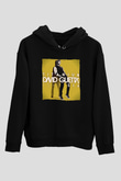 David Guetta Siyah Unisex Kapüşonlu Sweatshirt