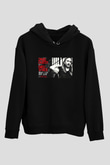 David Guetta Siyah Unisex Kapüşonlu Sweatshirt