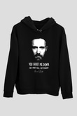 David Guetta Siyah Unisex Kapüşonlu Sweatshirt