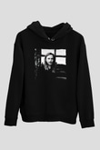 David Guetta Siyah Unisex Kapüşonlu Sweatshirt