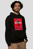 David Guetta Siyah Unisex Kapüşonlu Sweatshirt