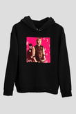 David Guetta Siyah Unisex Kapüşonlu Sweatshirt