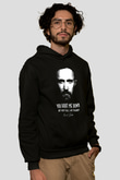 David Guetta Siyah Unisex Kapüşonlu Sweatshirt