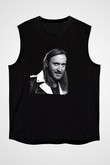 David Guetta Siyah Unisex Kolsuz Tişört