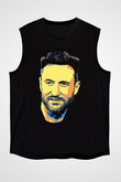 David Guetta Siyah Unisex Kolsuz Tişört