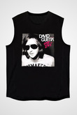 David Guetta Siyah Unisex Kolsuz Tişört