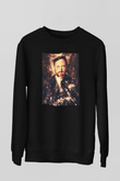 David Guetta Siyah Unisex Sweatshirt