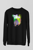 David Guetta Siyah Unisex Sweatshirt