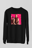 David Guetta Siyah Unisex Sweatshirt