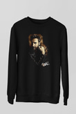 David Guetta Siyah Unisex Sweatshirt
