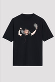 David Guetta Siyah Unisex Tişört T-Shirt - TişörtFabrikası