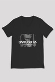 David Guetta Siyah Unisex V Yaka Tişört