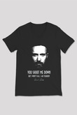 David Guetta Siyah Unisex V Yaka Tişört
