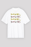 David Lee Roth Band Beyaz Unisex Oversize Tişört T-Shirt