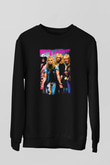 David Lee Roth Band Siyah Unisex Sweatshirt