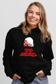 Dawn of the Dead Siyah Unisex Kapüşonlu Sweatshirt