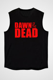 Dawn of the Dead Siyah Unisex Kolsuz Tişört