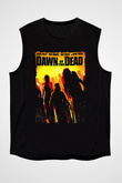 Dawn of the Dead Siyah Unisex  Kolsuz Tişört