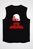 Dawn of the Dead Siyah Unisex Kolsuz Tişört